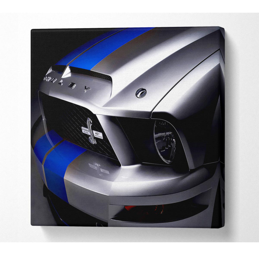 Ahisha Shelby Mustang Grill - Kunstdrucke auf Leinwand