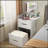 Versatile Makeup Vanity Desk with Hidden Features and Multiple Functions