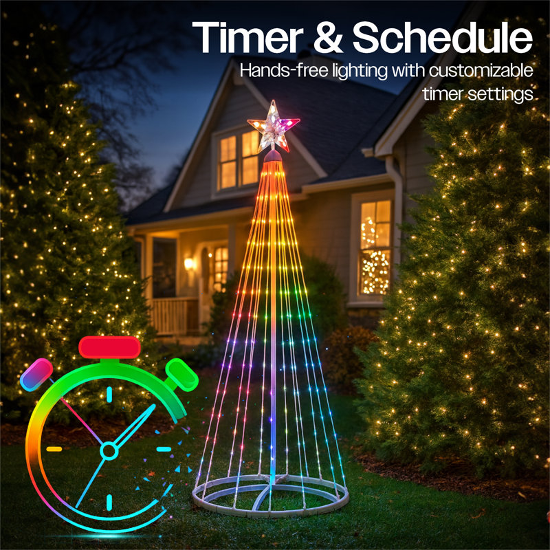 Holiday Lighting, 120cm H x 50cm W x 50cm D