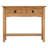 Farmhouse 32.70'' Solid Wood Console Table, 2 Drawers 1 Shelf