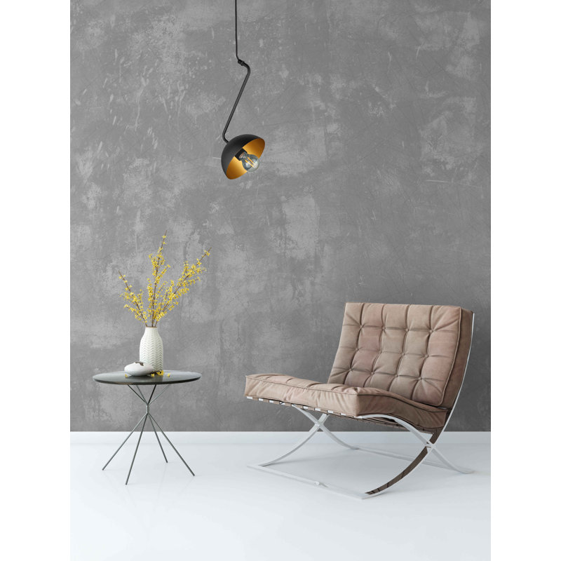 Cassander - Light Pendant, 45cm H x 96cm W x 96cm D, Black/Gold, 4