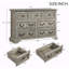 Commode 7 tiroirs pour chambre à coucher-516217567