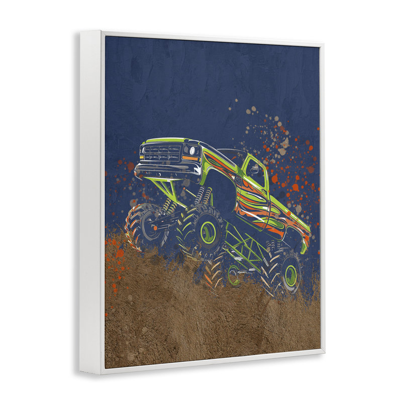 «My Jam Truck Adventure», giclée encadrée, conception par Kim Allen, H 14 po x l 11 po