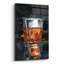«Bourbon Glass 2» par Ethan Harper, art mural en verre acrylique
