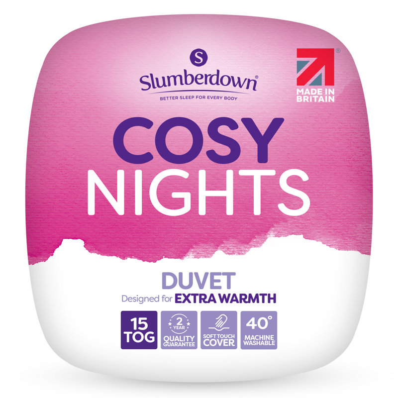 Cosy Nights 15 Tog Winter Duvet, Super King