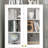 71'' H X 31.5'' W 6-Layer Bookcase With Glass Doors-Modern Elegance Meets Functionality