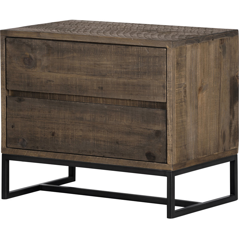 Table de chevet 2 tiroirs Henson