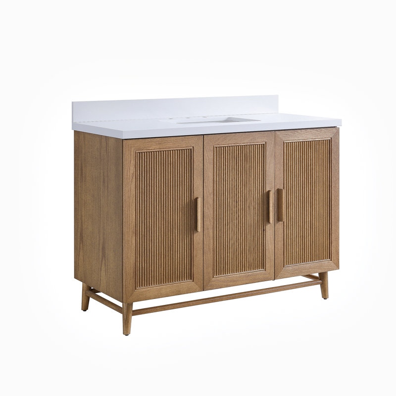 Ensemble de meuble-lavabo simple 48 "pré-assemblé, 48"