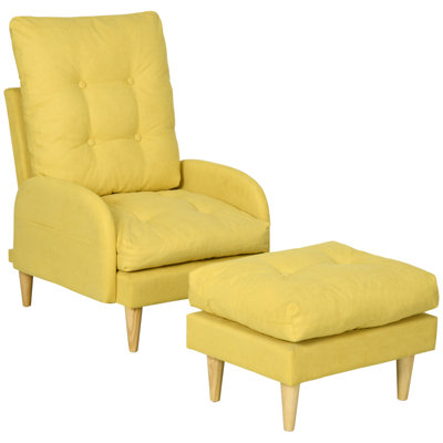 Rowen 70cm Wide Velvet Standard Recliner