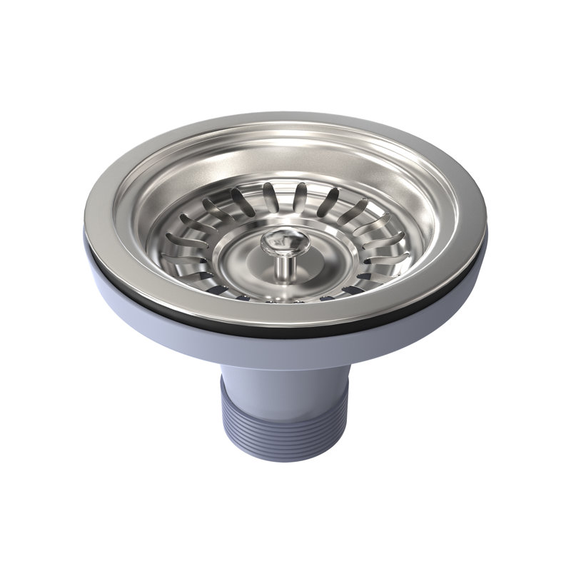 Swiss Madison 4.5 Slotted Stainless Steel Drain