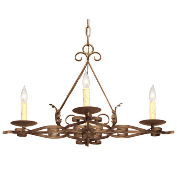Lustre classique / traditionnel à 12 lumières de style bougie Elianna, Ivoire toscan, Parchemin céladon vieilli