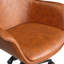 Leyland Faux Leather Office Chair With Metal Base-659477093