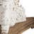 Antique White Round Side Table-1344862477