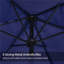 2.3m Garden Parasol Umbrella-1704519719