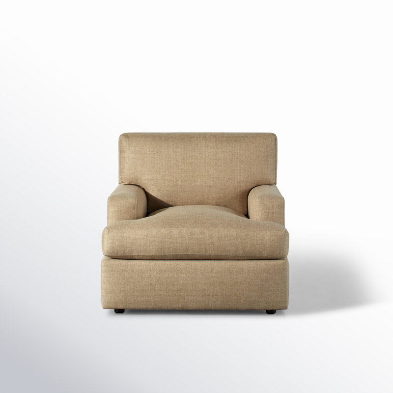 Cleo Upholstered Custom Accent Chair, Bella Forest Performance Velvet