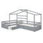 Lit plateforme simple avec 3 tiroirs de rangement-895864416