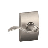 Accent Lever with Century Trim Bed and Bath Lock