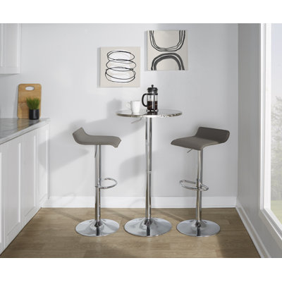 Bistro Round-Ale Bar Set - 3 Piece