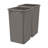 Rev-A-Shelf Polymer Replacement 27 qt. Trash Bin, 2 Pack-96003671-96003674