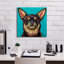 «Blue Dark Chihuahua» par Carolee Vitaletti, art mural sur toile-1443243381