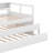 Twin XL Wood Daybed With 2 Trundles, Storage Cubbies, 1 Light For Free And USB-411093081