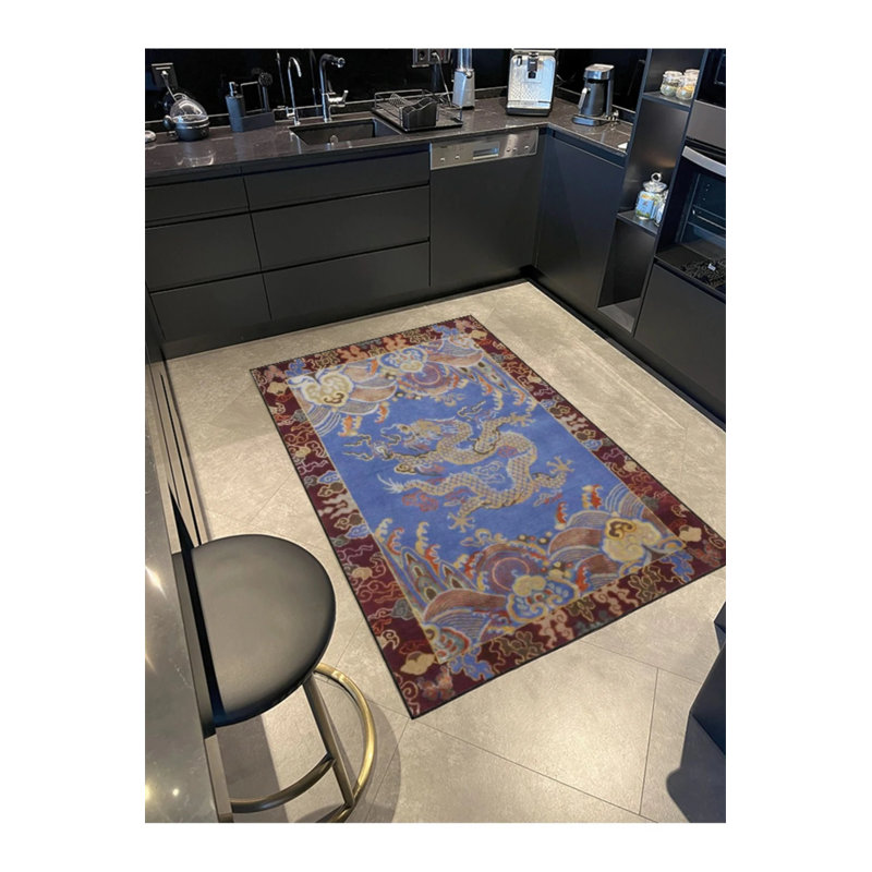 Tapis lavable Dragon, Rectangle 3 pi 4 po x 6 pi 7 po