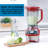 Kenmore Countertop Blender - Electric Mixer for Smoothie, Milkshake, Ice Crush with Pulse Function