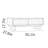 Retro style rectangular carved coffee table-110437900