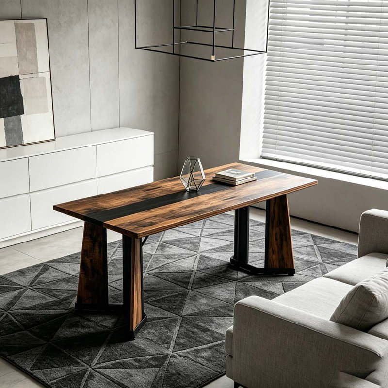 70.9"Rectangular Large Dining Table