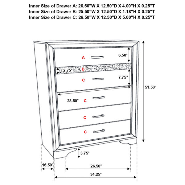 Dimensions du produit