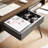 Desk With USB Ports And Power Outlet, Writing Study Desk With Drawers, Home Office Computer Desk-1323428093