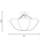 White Linen Fabric Shade Semi Flush Mount-109538205