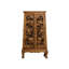 Armoire de véranda sculptée en bois massif