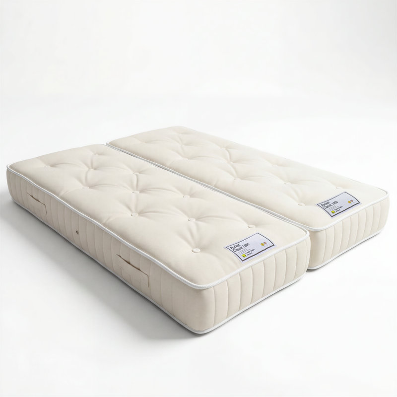 Pocket Classic 1000 Zip and Link Mattress, Kingsize (5')