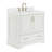 37'' Single Bathroom Vanity with White Quartz Top-93359303