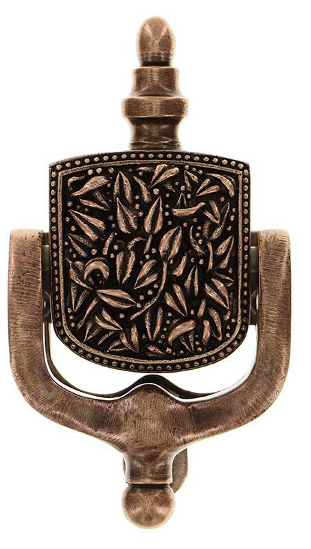 San Michele Door Knocker, Antique Copper