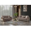 Causeuse convertible en tissu de velours Melody