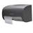 Side-By-Side Double Roll Toilet Tissue Dispenser, Gray