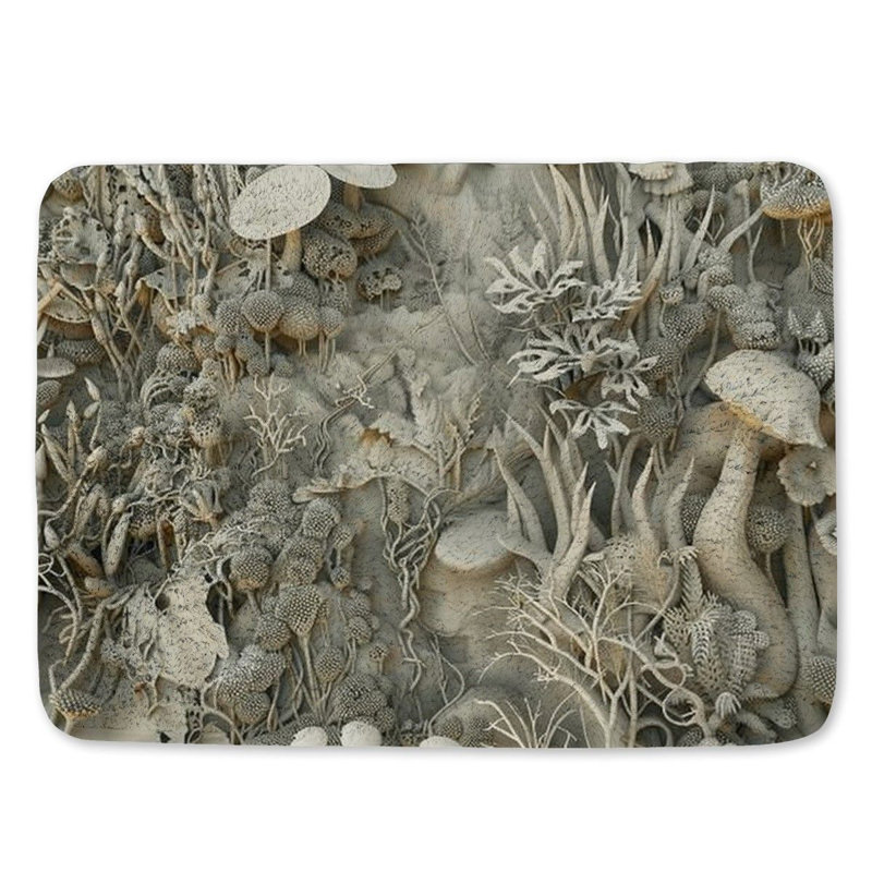 Lann Microfiber / Microsuede Bath Mat, Single - 24" L x 17" W