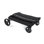 Grand chariot de poussette pour chien, chariot de transport pour animaux 2 en 1 avec rampe pour chiens de taille moyenne, conception tout terrain pliable, frein à une étape, idéal pour les promenades en plein air, la randonnée et le camping
