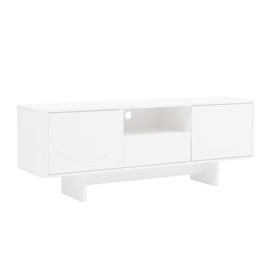 Ella 59" Modern TV Stand with Adjustable Shelves for TVs up to 55"