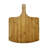 Outset Extra Large Wooden Pizza Peel, Bamboo, 18" x 14"