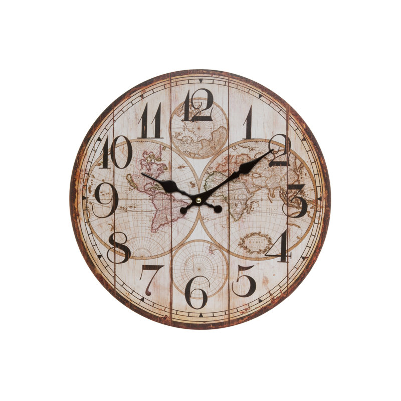 Crandall Wood Wall Clock