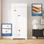 Armoire 71 ", armoire de chambre moderne en bois avec 2 tiroirs et 2 portes et tablettes réglables-500191734