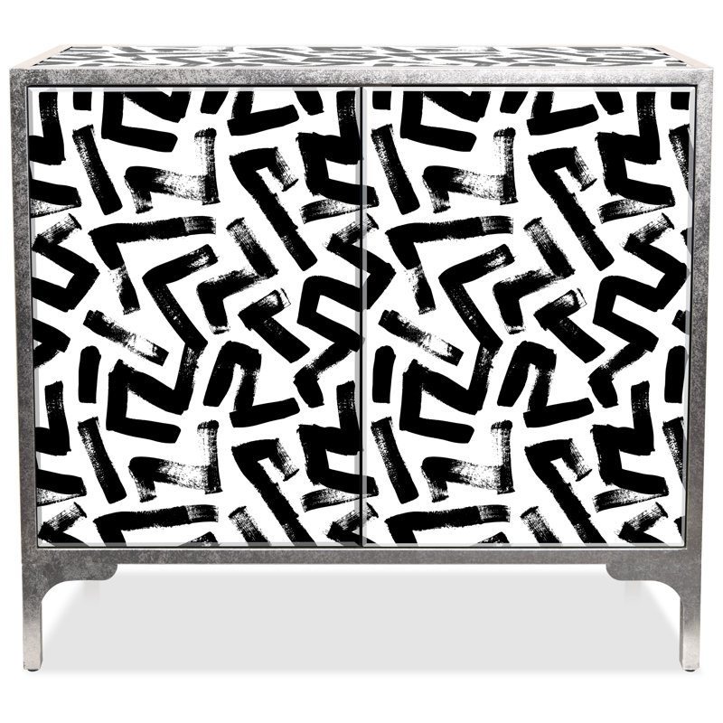 42'' Glass Top Console Table