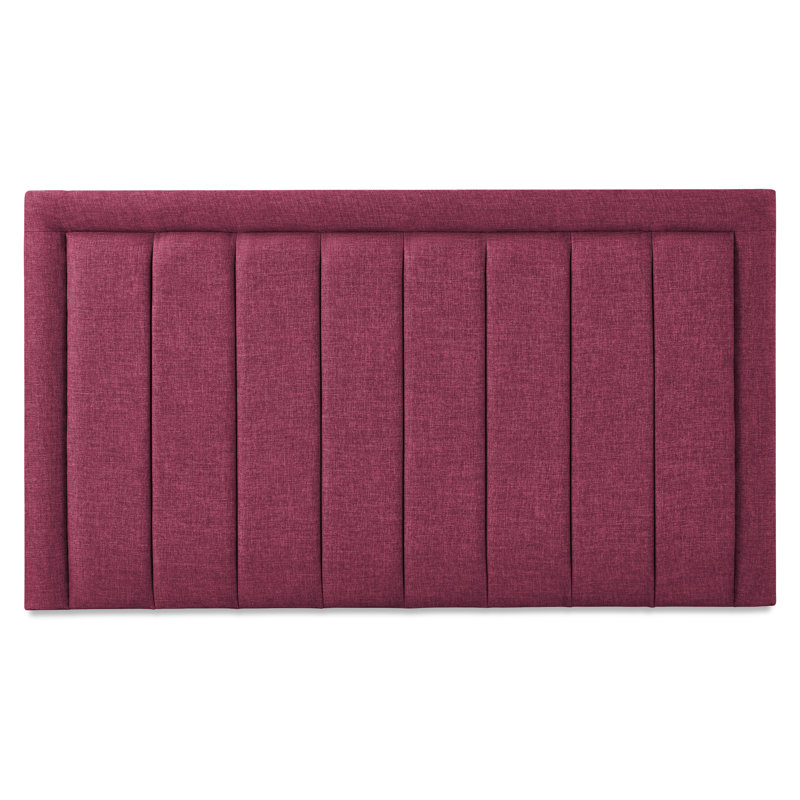 Franciene Upholstered Headboard, Single (3'), Aqua Polyester