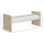 Banc rembourré en tissu crème Hickory-844275104-844275111