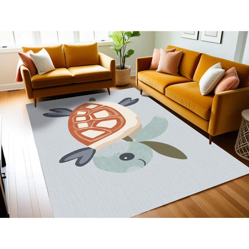 Tapis pour enfants East Urban Home, Rectangulaire 3 pi x 5 pi