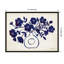 «Modern Blue» par Farida Zaman - Cadre photo unique, impression-559216479-559216548