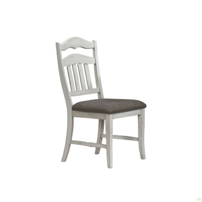 Ensemble de table de salle à manger 7 pièces blanc antique